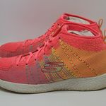 Skechers  Women's Orange Burst Sweet Symphony High Top Knit Sneakers Size 10 Photo 3