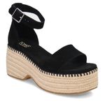 Toms Tom’s LAILA black suede platform wedges Photo 0