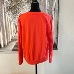 Sundry ‎ Good Vibes Basic Crew Neck Pullover Sweatshirt Color Poppy - Size Small Photo 5