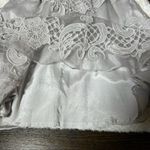 Yoana Baraschi Gray Celestine Silk Lace Sleeveless Cocktail Dress Photo 8