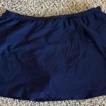 Croft & Barrow  Women's Navy Blue Skirt Swimsuit Size 20W Photo 0
