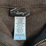 Old Navy Vintage Y2K  Brown Metallic Sleeveless Halter Hoodie Zip Vest - S 💚🎀 Photo 12