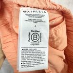 Athleta Cabo Linen Jogger Womens 6 Cactus Peach Vacation Coastal Pull On Photo 5
