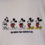 Uniqlo Disney The Mose That Started it All Graphic Shirt Size Med EUC #2828 White Photo 3