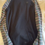 Rock and roll denim hoodie Black Photo 0