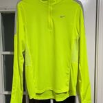 Nike  Women's Lightspeed Racer Jacket Volt/Reflective Silver Size Small Photo 5