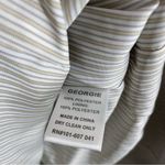 GEORGIE Faux Fur Vest Sz Small Grey Textured Longline Gray Photo 9