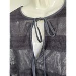 St. John  Couture Sheer Black Metallic Lined  Dress Old Money Yacht Club Steampunk Photo 2