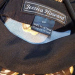 Jessica Howard Floral Black and Yellow‎ Dress Photo 4