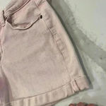 Universal Threads Universal Thread High Rise Midi Jean Denim Short Pink 5-Pocket Women’s Size 8/29 Photo 2