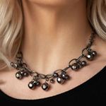 Paparazzi Malibu Movement Black Necklace (27) Photo 0