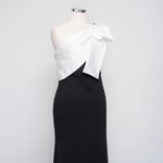 Betsy and Adam  - One-Shoulder Bow Gown Photo 8