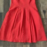 Coldwater Creek  Orange Dress Petite Size 8 Photo 4