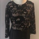 Adrianna Papell  carol lace and scuba sheath dress Photo 1