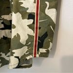 Chico's Chico’s Camouflage Camo Embroidered Long Sleeve Button Down Shirt Blouse Top Photo 5