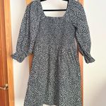 Madewell Lucie Smocked Milkmaid Ditsy Floral Cotton Dress XS Photo 6