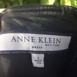 Anne Klein  Black Tiered Spaghetti Strap Dress 8 HOCO LBD Photo 5