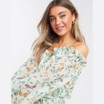 ASOS ✨ HP✨ DESIGN off shoulder mini dress in ditsy floral print✨ Photo 3