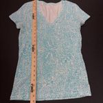 Lilly Pulitzer  Tropical Cotton Preppy Designer Printed Cat Cocktail Tee Small Photo 6