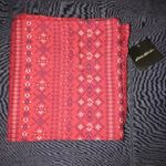 Eddie Bauer NWT Infinity Scarf Coral Oversized 100% Cotton OS Photo 1