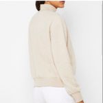 Topshop Teddy Quarter Zip Cream Pullover 14 Photo 2
