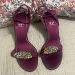 Impo purple heels with jewels size 7 Photo 0