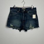Free People NWT  We The Free Now or Never Denim Shorts 26” Waist Photo 2