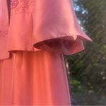 Talbots  Petites 100% Silk Elegant Coral Dress with Jacket 12 Photo 10
