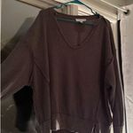 Pink Rose Grey waffle knit top Photo 0
