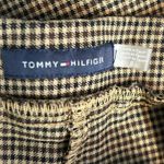 Tommy Hilfiger Brown Multi Plaid Pull-On Skinny Pants 8 Cropped Wide Waistband Photo 8