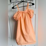 ZARA Peach Babydoll bubble Dress Photo 1