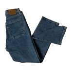 Levi's  Premium Wedgie Straight Fit Jeans Medium Wash Cropped Womens Size 28 Photo 4