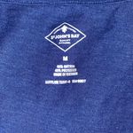 st. john's bay cotton blend sleeveless tank top w/sequins navy blue sz Med Photo 6