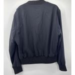 AMI Alexandre Mattiussi AMI PARIS Zip Track Jacket Drill Bomber XL Black Wool Photo 14