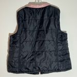WEATHER TAMER vest black pink size 1X zip front pockets Photo 1