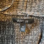 Apt. 9  Cardigan Sweater Shimmering Sparkly Size Medium Shawl Collar Photo 2