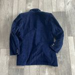 American Vintage Vintage Size 8 Blue Corduroy Preppy Blazer Jacket Photo 8