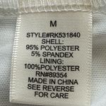 No Comment Chic White Maxi Dress with Brown Floral Design Photo 7