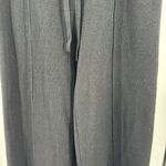 Nanette Lepore  Black Wide Leg metallic sweater Pants pull on XL casual office Photo 5