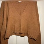 Size Large BDG Valeria V-Neck Cropped Sweater Photo 5