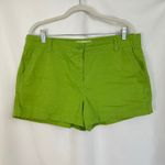 Joe Fresh  Green Chino Shorts‎ Casual Everyday Summer Outfit Womens Size 12 Photo 1