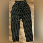 Tally Weijl  Women’s Striped Tie Waist Pants Size 34 Photo 1