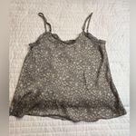 Grade & Gather  satin leopard print tank top NWT Photo 1