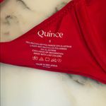 Quince NWOT Women's Italian Demi Bikini Top Red Size Small Photo 8