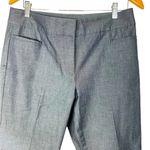 Ann Taylor  Factory The Ankle Signature Grey Subtle Pattern Dress Pant Size 8 Photo 1