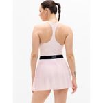 Athleta  S Power Serve Tank Dress Tennis Small Shell Pink Black Regular Photo 1