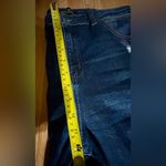 Judy Blue NWOT plus ladies  distressed dark wash denim skinny boyfriend fit 15/32 Photo 10