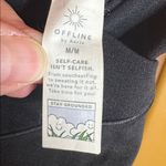 Aerie OFFLINE By Real Me Crossover Super Flare Legging Hi Rise Black Size Medium Photo 8