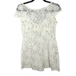 Victoria's Secret  Vintage Y2K Sheer Floral Lace Babydoll Baby Doll Tee Medium Photo 4