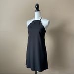 Lulus  | Black Scalloped Endlessly Endearing Mini Dress Sz XS Photo 4